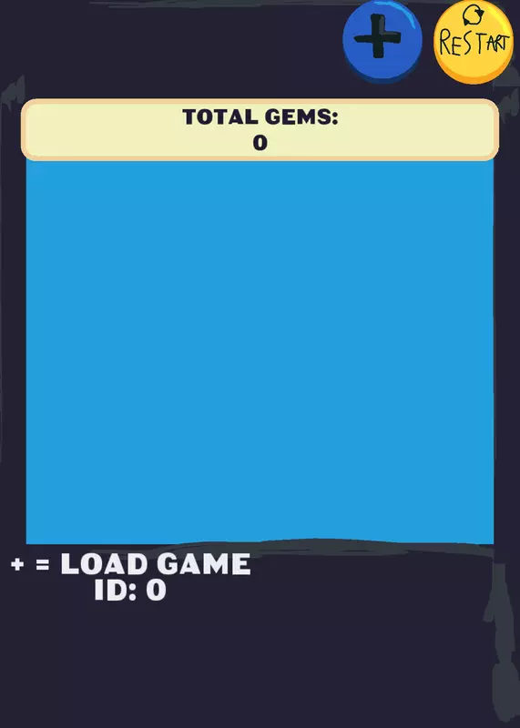 Gems game in console by @Fonato_castle_official
