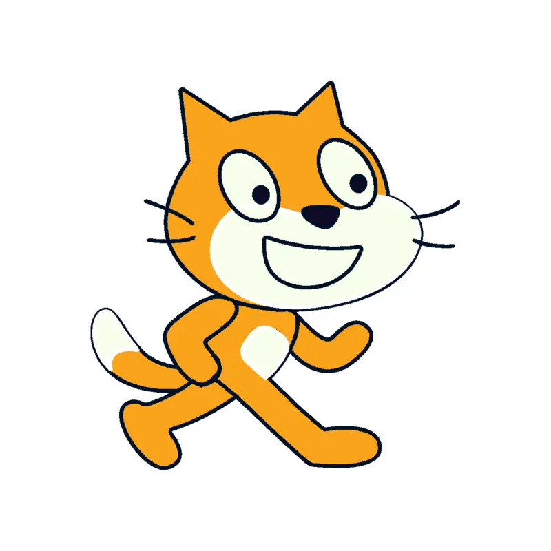 Scratch cat turns into old Scratch cat by @AbsoluteRavioli