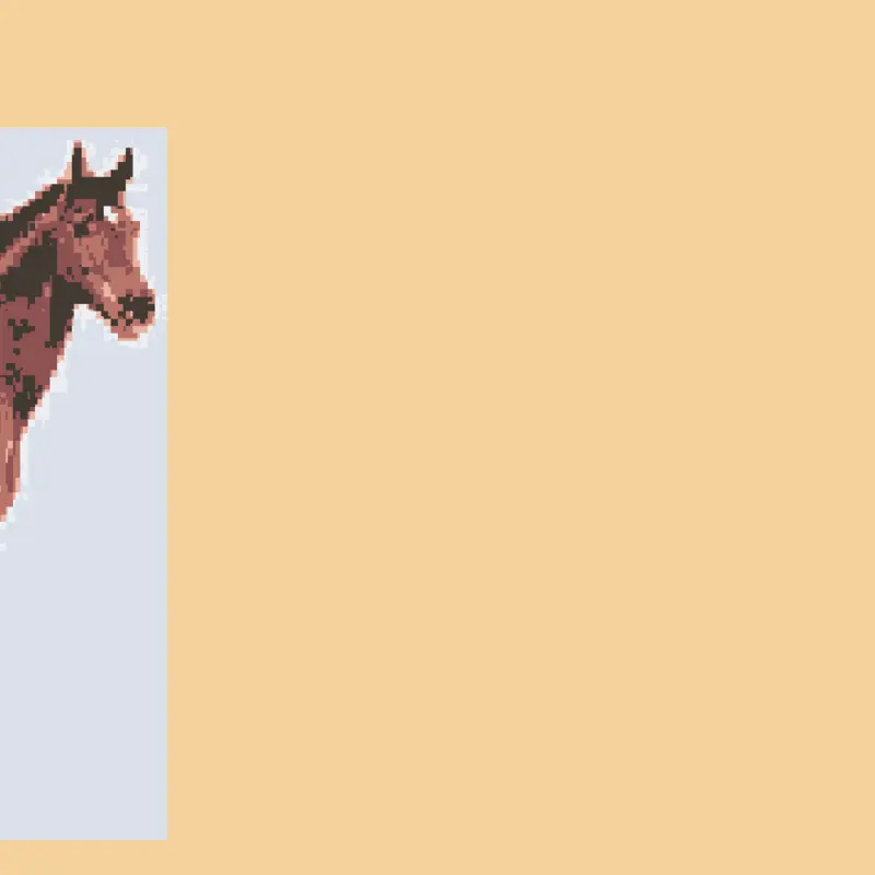 Feed horse and survive by @AXYsly