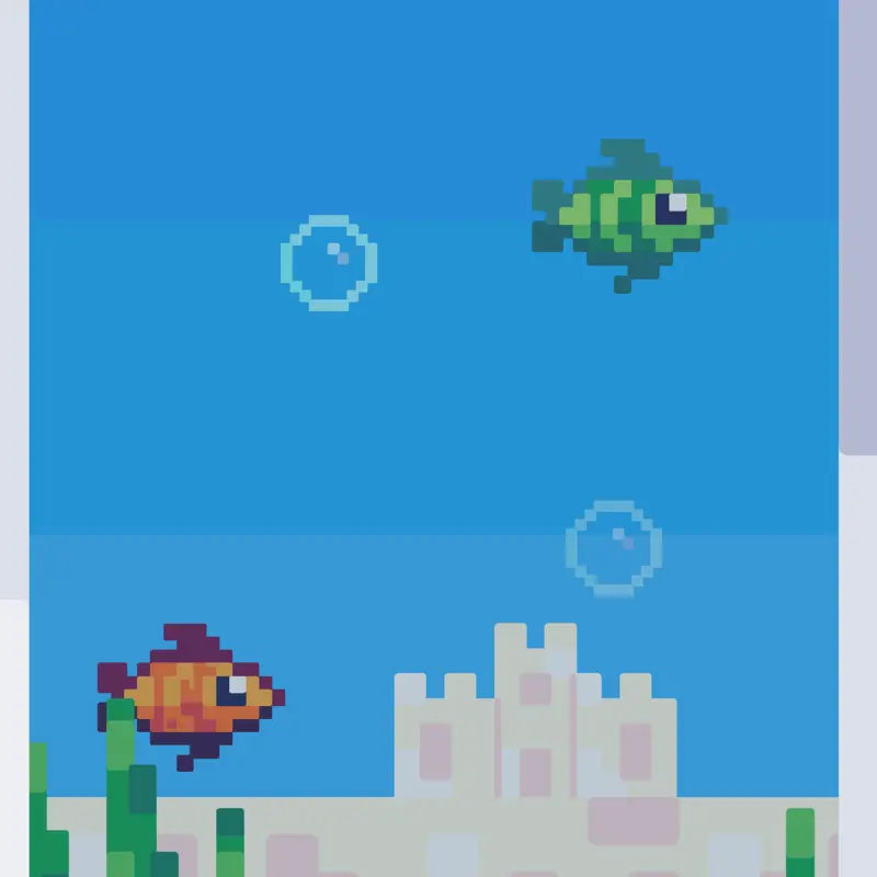 Infinite Fishtank by @Ponyboicurits
