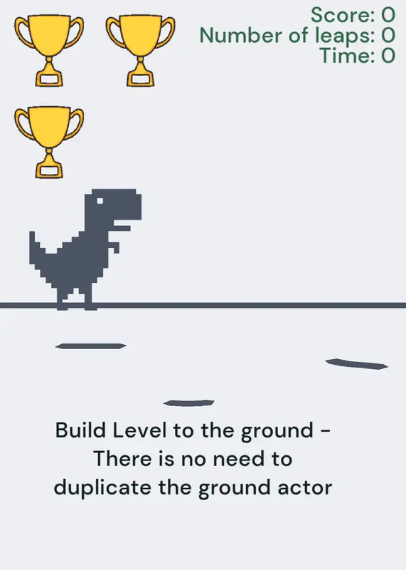 Dino Game by @Firee1