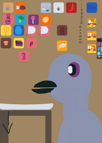 feed violence bird
