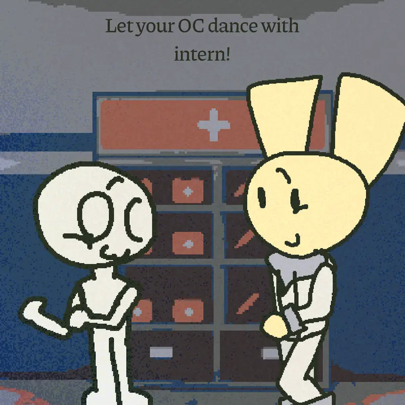 Dance with intern by @Floopy_animates2