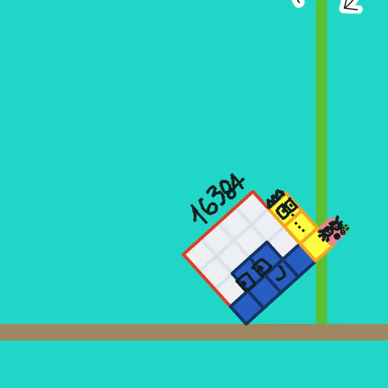 Numberblocks With Golden Infinity by @TwelveBlocks_Intender
