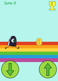 Rainbow runner!