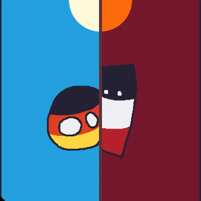 Countryballs Germany by @Stormer_blurie_fan