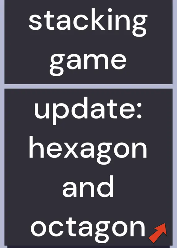 stacking game by @CatteInTheHat