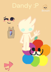 Dress up characters from dandy’s world!!