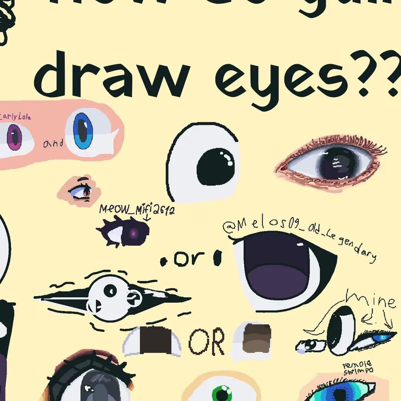 I’m the one who draws black eyes by @hlifpo