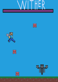 Wither boss fight