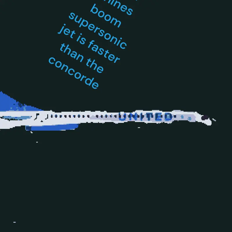 Boom overture by @UnitedAirlines