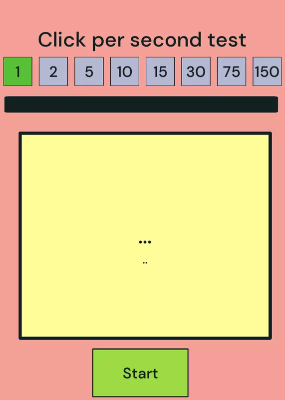 Clicks Per Second test by @MakerContent