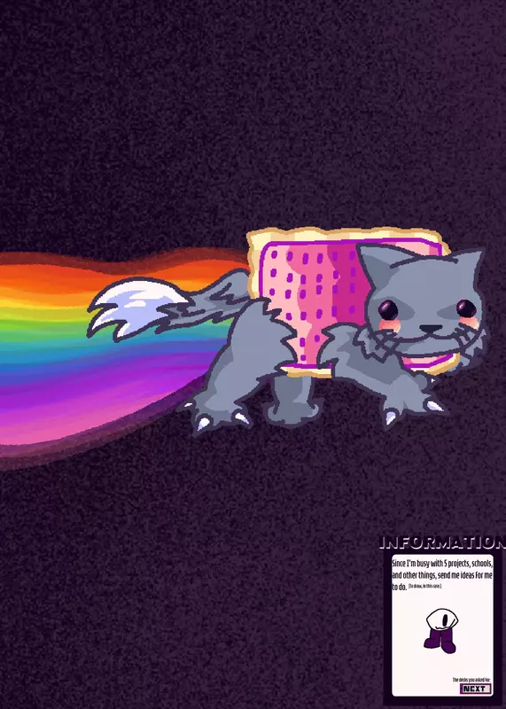 Nyan Cat (My Version) by @Mr_Eye1