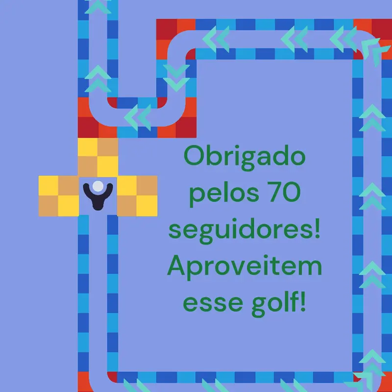Golf de 70 seguidores by @Luffygear5farmadordeaura