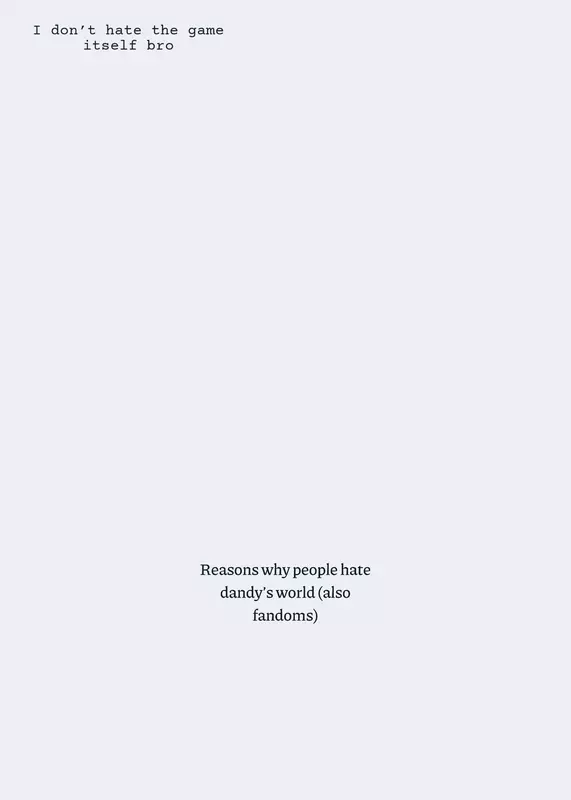 Reason on why people hate 1 by @starsolar