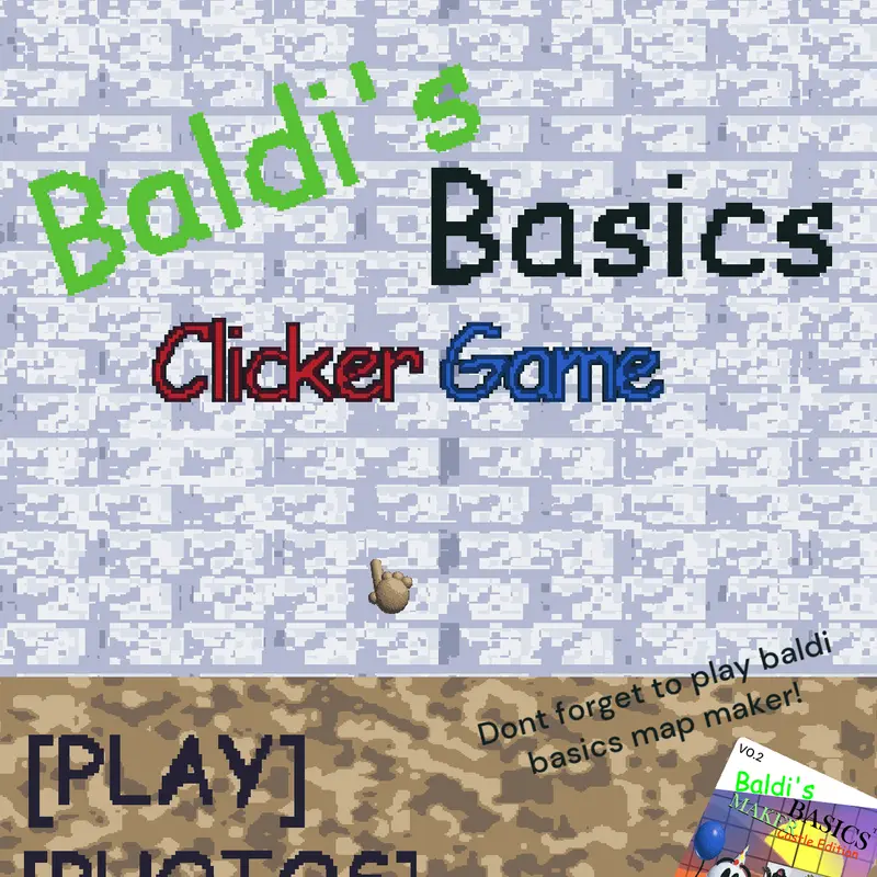Baldi cilcker by @BeachGo