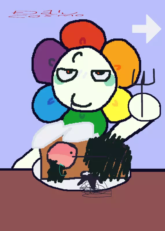 Eating something that is evil by @Cosmolings