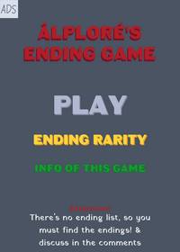 Âlploré's Ending game -