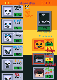 undertale: judgement day sans Multiverse