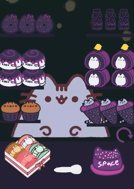 #foryou #pusheen #mukbang #space #cute by @SosoLovesPusheen