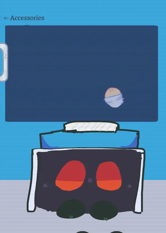 Bed monster by @Waffleeess_l0l