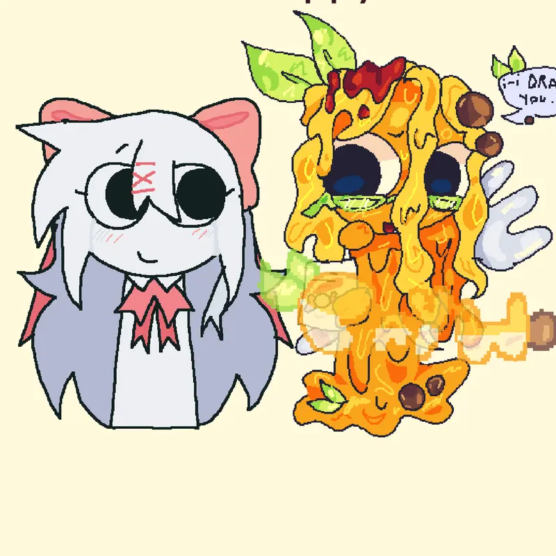 my spaghetti oc !!👍 by @Cayh_loveFinn