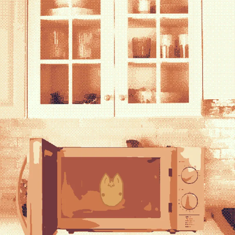 Microwave him by @MufinTheCat