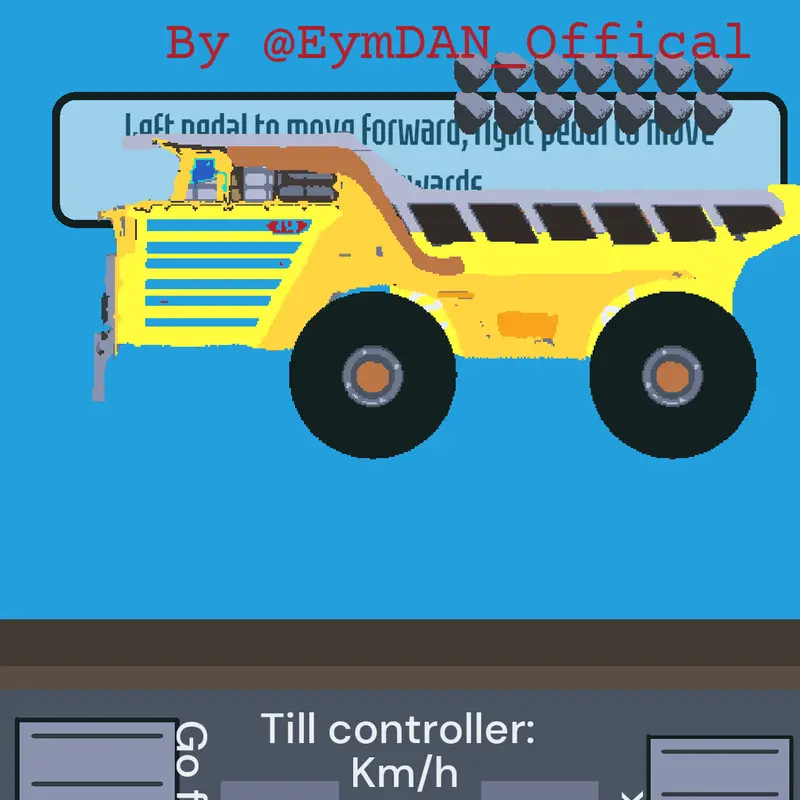Belaz truck test, suitable for evey age. by @EymDAN_Official