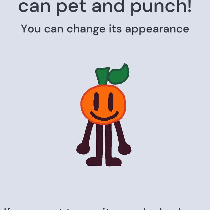 Character that you can pet and punch! by @Rade_7147