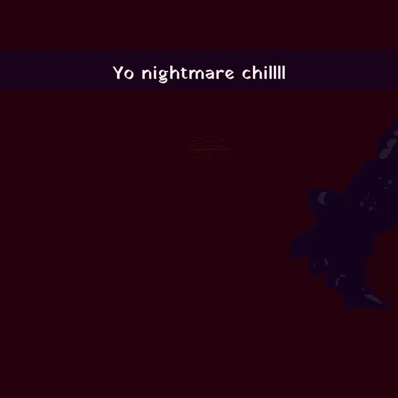 Bro nightmare it's not that serious 😭🥀 by @P_Dev2