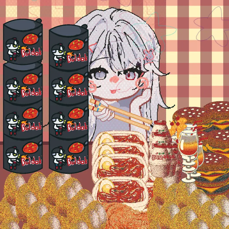 Oc mukbangg by @ZennurZennur