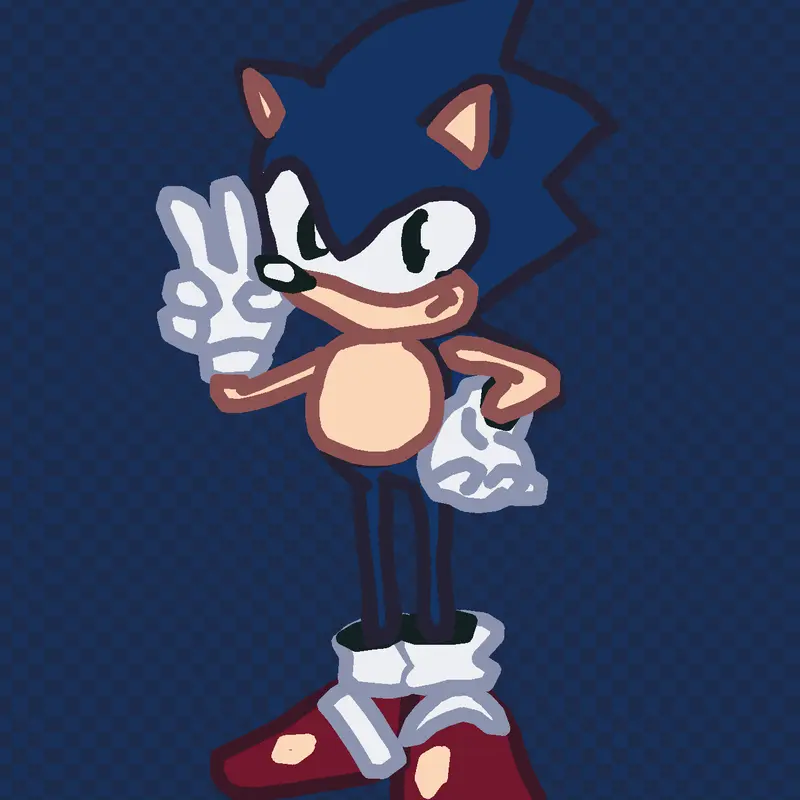 OVA Sonic Art by @bluududHp