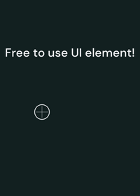 Free to use UI element! ;]