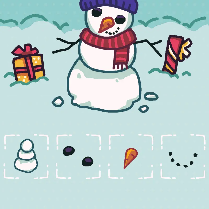 snowmankit by @Roaa2016