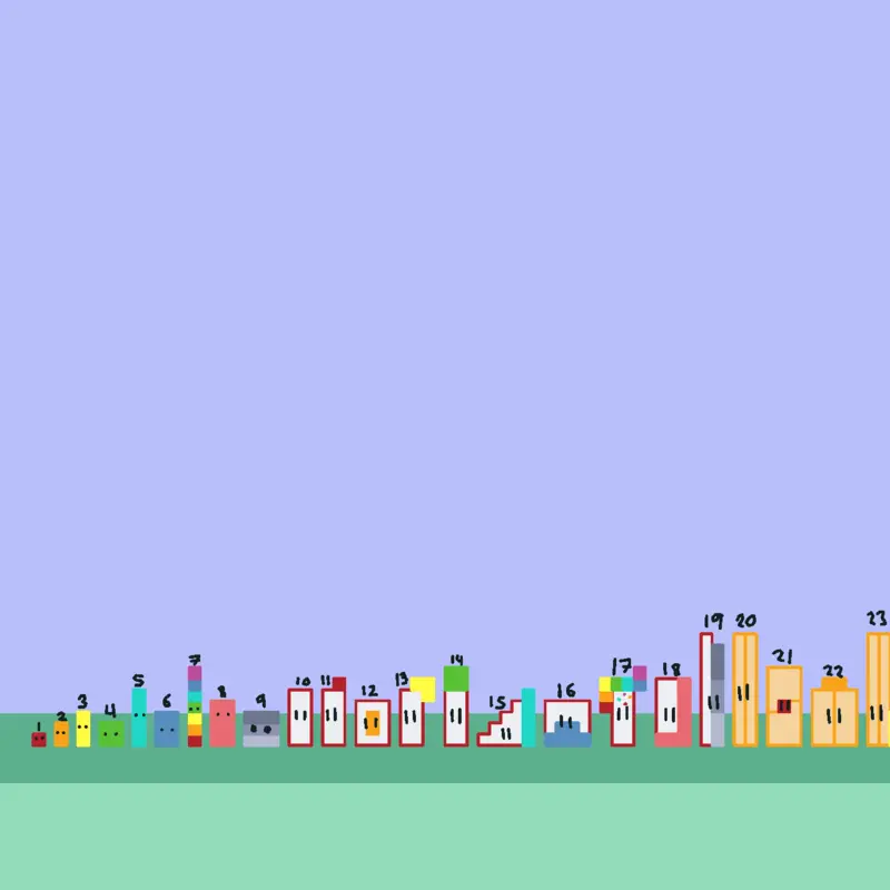 Numbablock simulator by @MrMarkerMaker8132