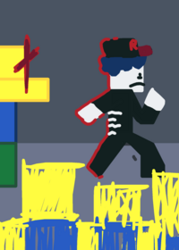 Run away from noob