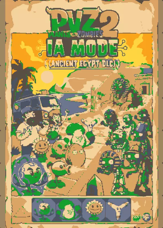 Plants VS Zombies by @San_Sanpro