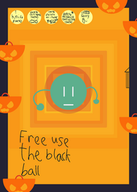 Free use the black ball (unremixable)