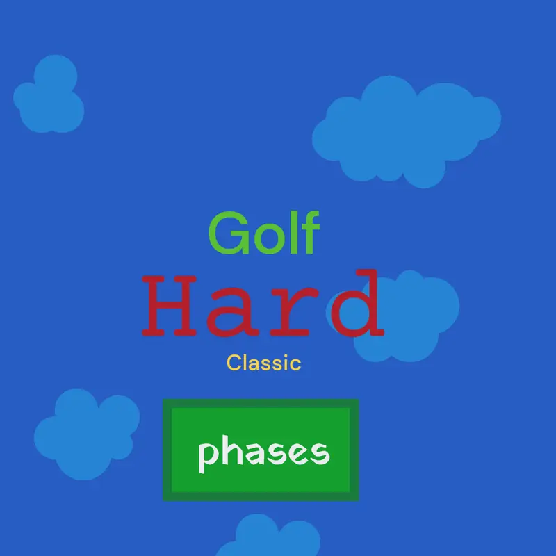 a golf Hard by @NOASFEL