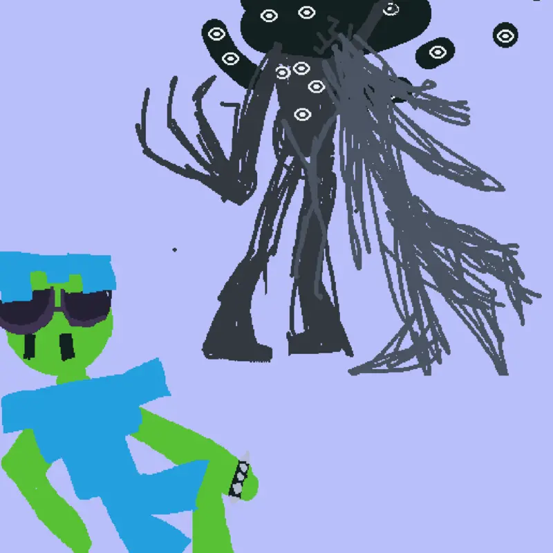 Weird art by @abbrentnoilalt