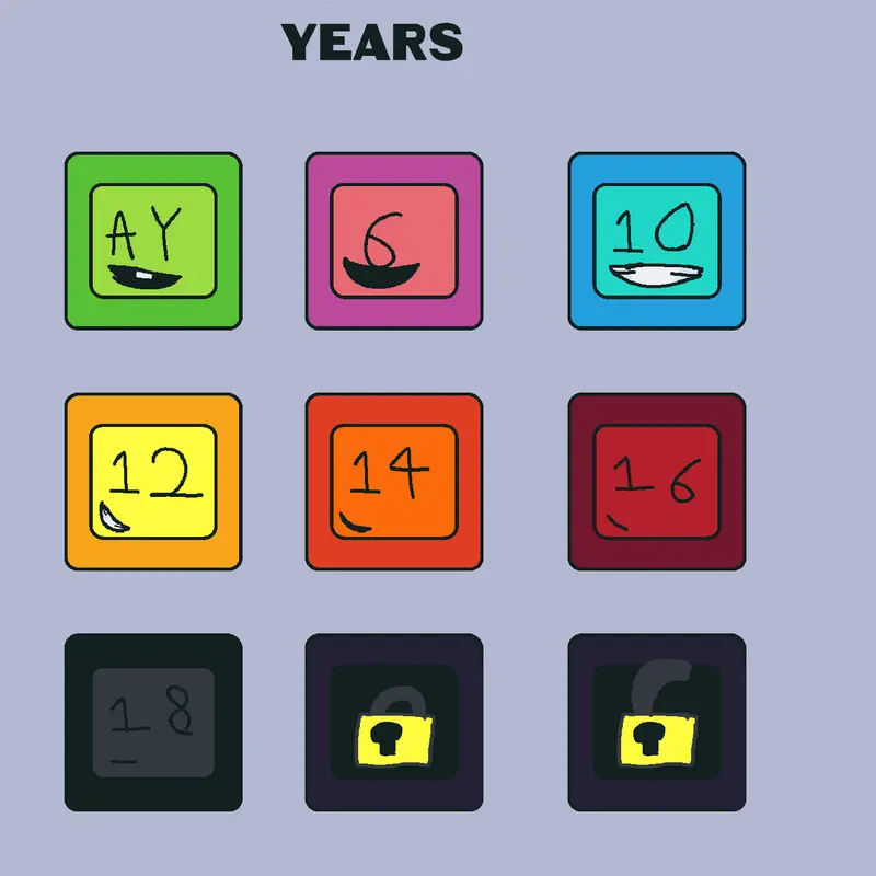 Cubes years by @lele1