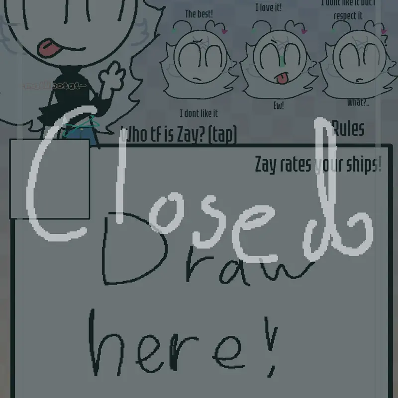 Zay Rates your ships! by @-matilpotat-