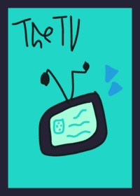 the TV