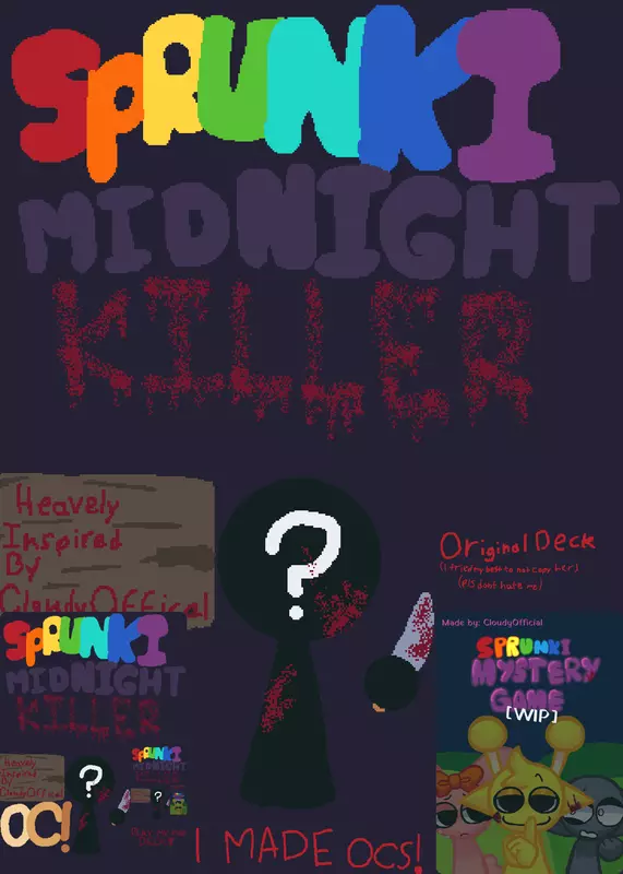 Sprunki midnight killer by @majigaming0806