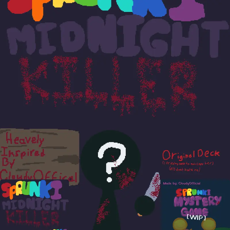 Sprunki midnight killer by @majigaming0806