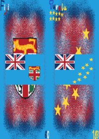 Fiji and Tuvalu