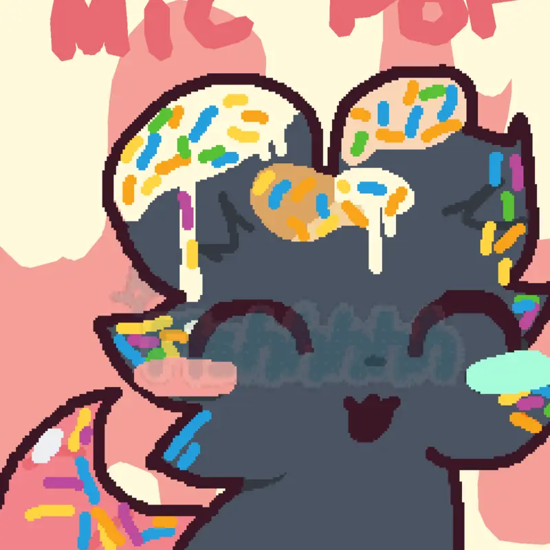 birthday cake rat | not my oc!! by @-_fishhhhh_-