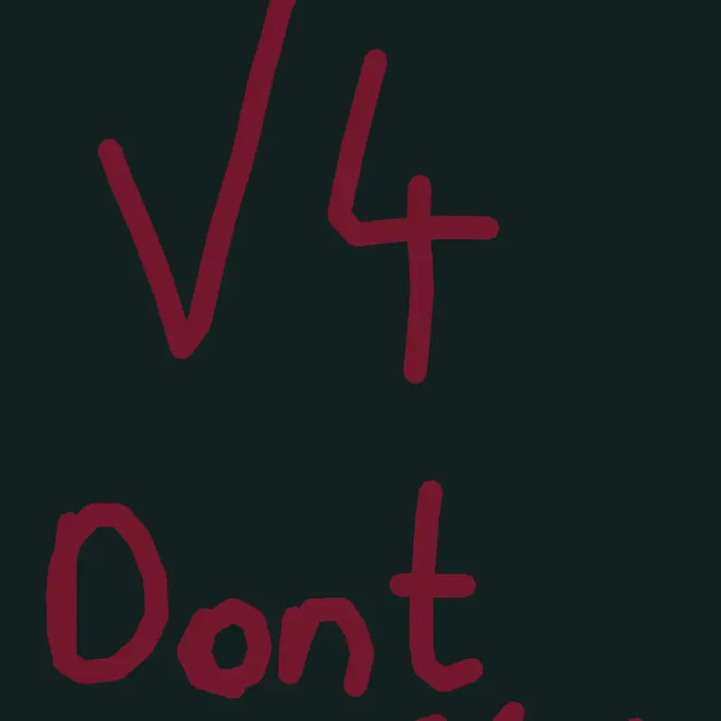 Square root of 4 reuploaded by @TRMete
