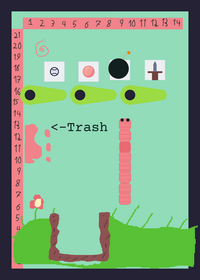 Worm game ragdoll