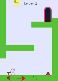 Bad Controls the Platforming Game.